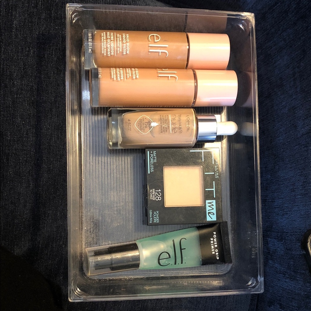 ELF Foundations and Makeup with L'Oreal True Match